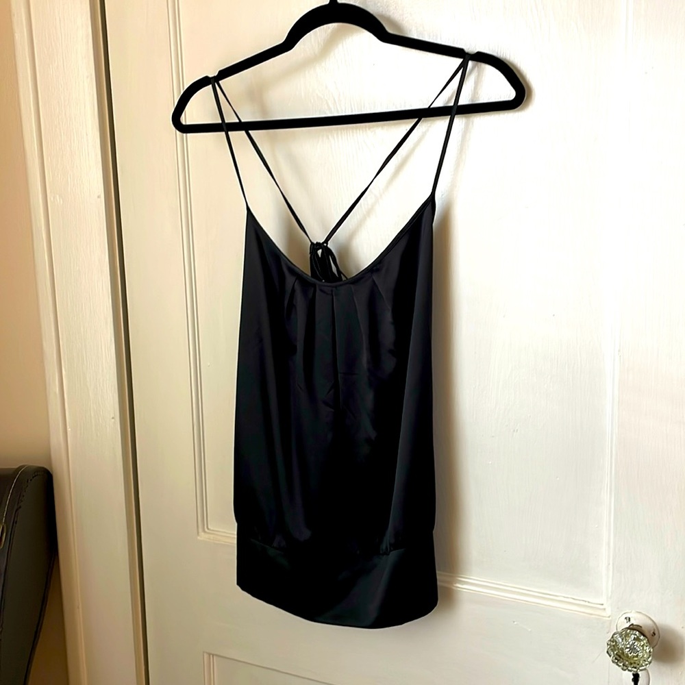 Black Satin Camisole